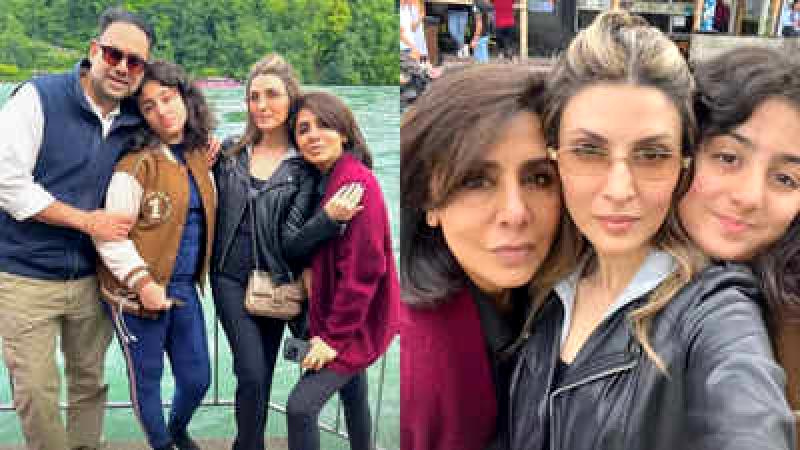 Riddhima Kapoor Sahni shares casual photos with daughter Samara and mother Neetu Kapoor taken during their vacation in Switzerland