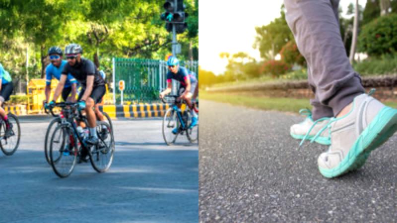 Comparison of Cycling and Walking: Determining the Superior Activity and Optimal Techniques