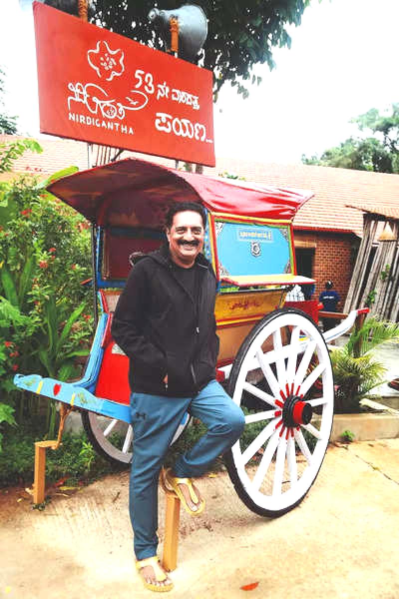 Prakash Raj Enjoyed a Festive and Creative Day