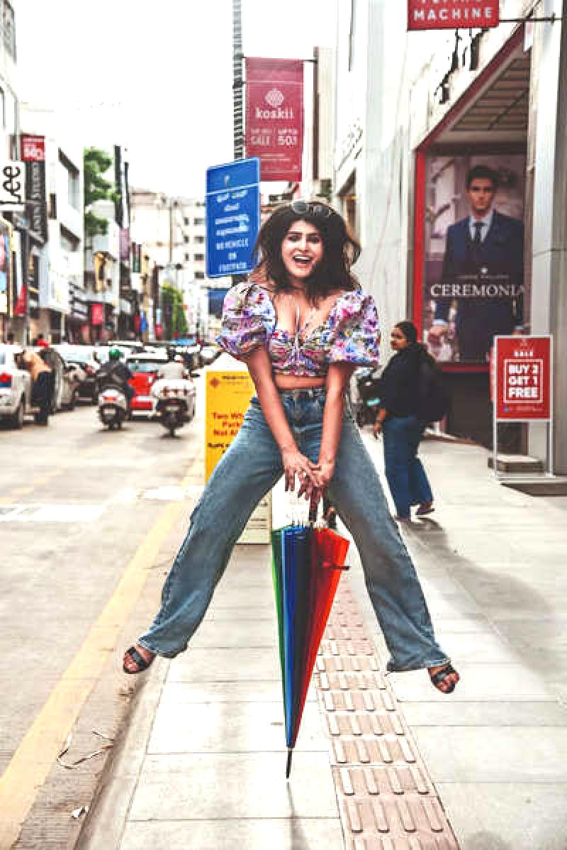 Sharanya Shetty believes that shopping is the ideal remedy for rainy day blues.