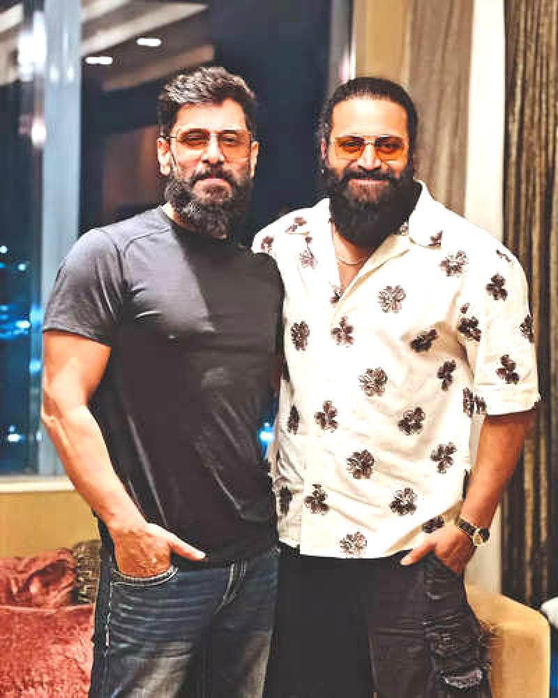 Rishab Shetty forms connection with Chiyaan Vikram, a fan of Kantara
