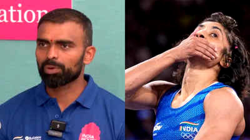 PR Sreejesh commends Vinesh Phogat for demonstrating her abilities, revealing her cultural background, and showcasing her resilience.