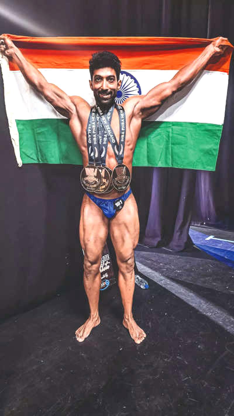 Raghu Ramappa Hopes This Victory Will Shine a Spotlight on Bodybuilding as a Sport