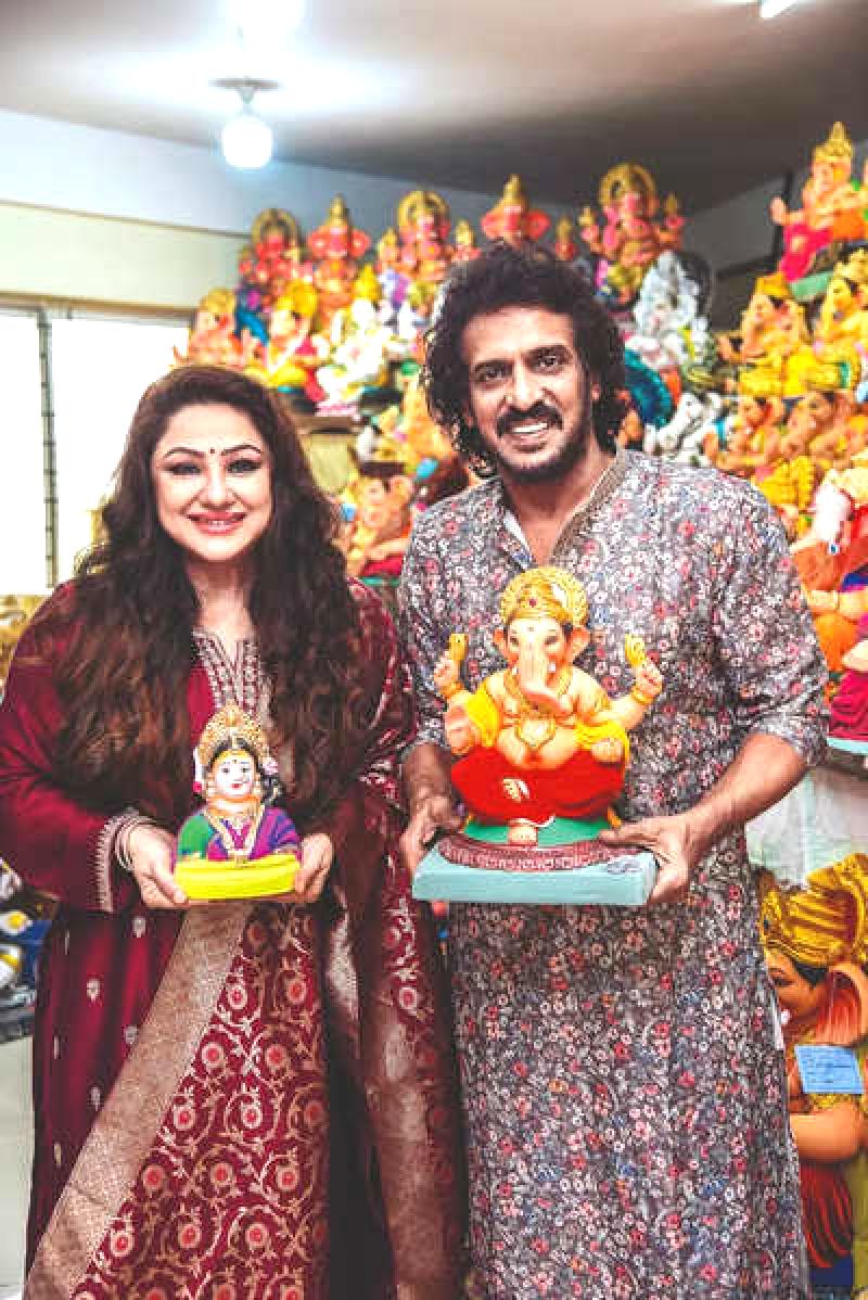 Ganesha festival fosters family togetherness: Priyanka and Upendra