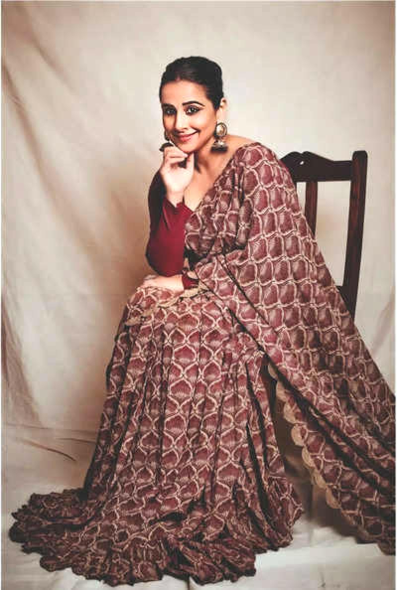 No matter my body shape, I always feel confident and attractive in a saree: Vidya Balan